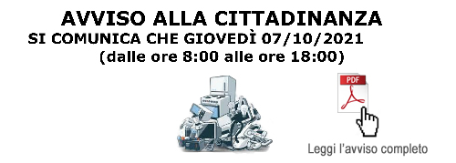 Avviso RAEE